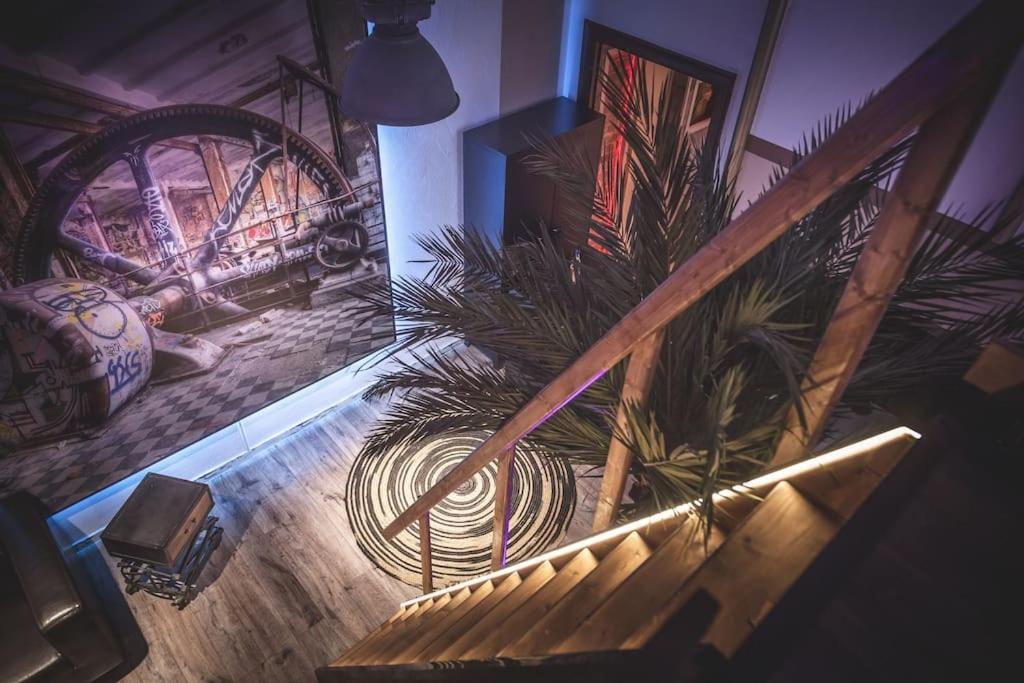 Einzigartige Ferienwohnung Bunt Wie ベルリン エクステリア 写真