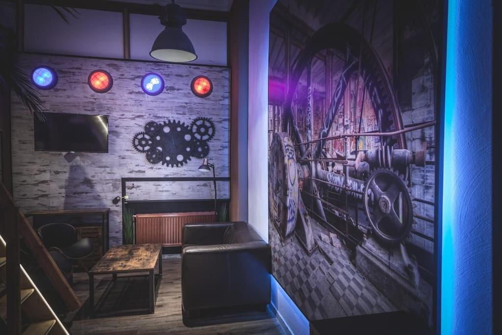 Einzigartige Ferienwohnung Bunt Wie ベルリン エクステリア 写真