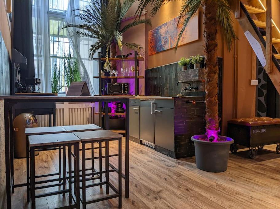 Einzigartige Ferienwohnung Bunt Wie ベルリン エクステリア 写真