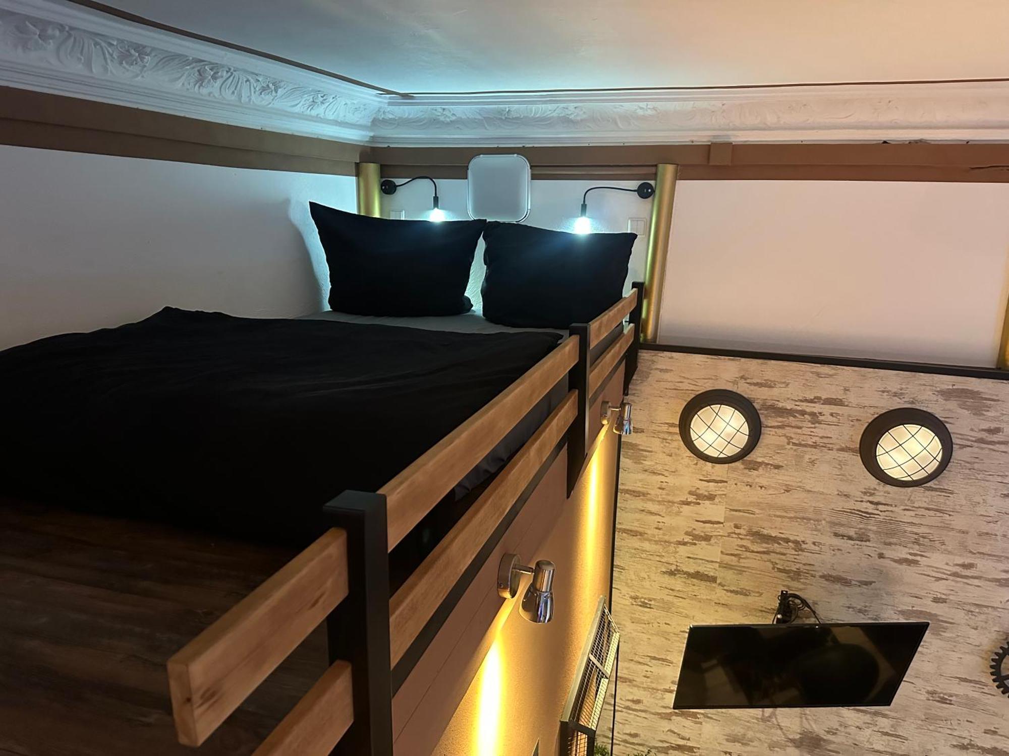 Einzigartige Ferienwohnung Bunt Wie ベルリン エクステリア 写真
